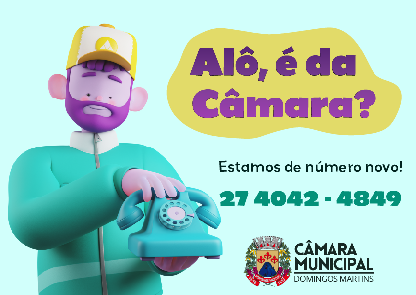Câmara Municipal de Domingos Martins tem novo número de telefone